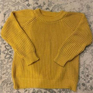 Cotton Yellow Sweater